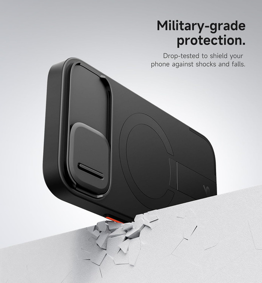 Etui do iPhone 13/14, Suritch Shockproof, do MagSafe, niebieskie