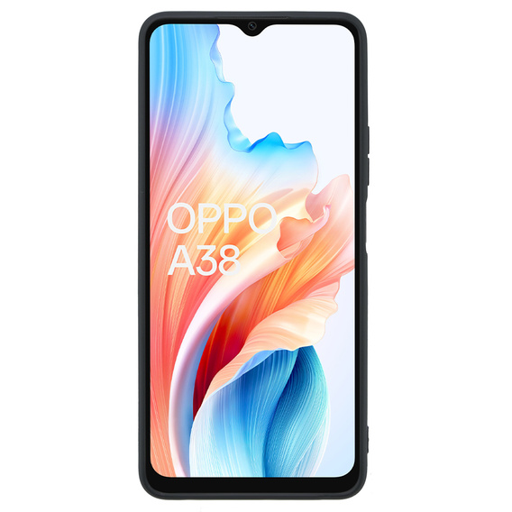 Etui cienkie do Oppo A58 4G, Slim, czarne