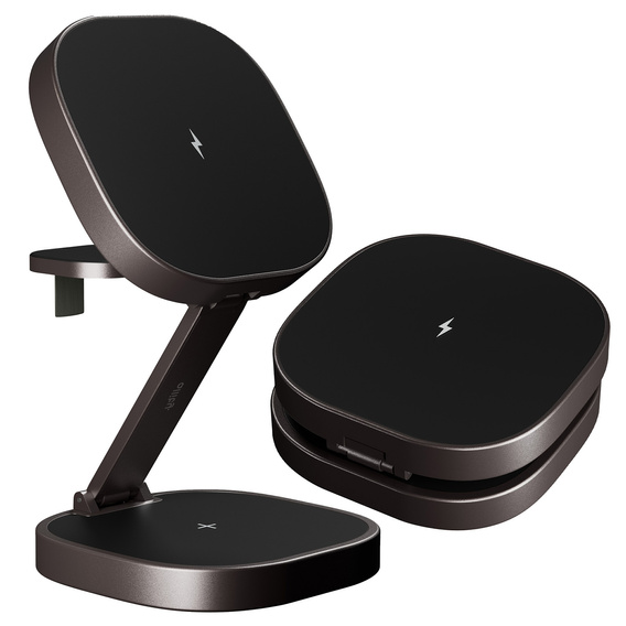 Allity AWC-220 – Bezprzewodowa Ładowarka 3w1 z MagSafe - czarna