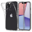 Etui Spigen do iPhone 13, Liquid Crystal, przezroczyste + szkło