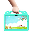 Etui do Samsung Tab A8 X200 / X205, Cute Patterns, z podstawką, Zielone