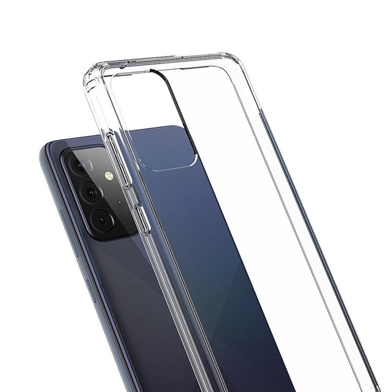 Etui do Samsung Galaxy A72 5G, Fusion Hybrid, przezroczyste