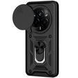 Etui pancerne do Realme 14 Pro 5G, CamShield Slide, czarne