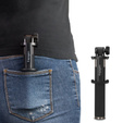 Uchwyt selfie stick, Spigen S530W, Wireless, bluetooth, do zdjęć, czarny