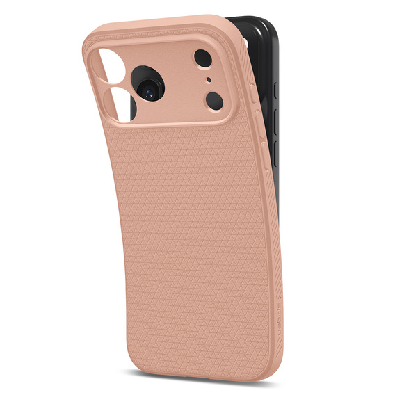 Etui Spigen Liquid Air do iPhone 17 Pro Max, Rose Titanium