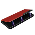 Etui z klapką do Samsung Galaxy A32 5G, Window View, czerwone