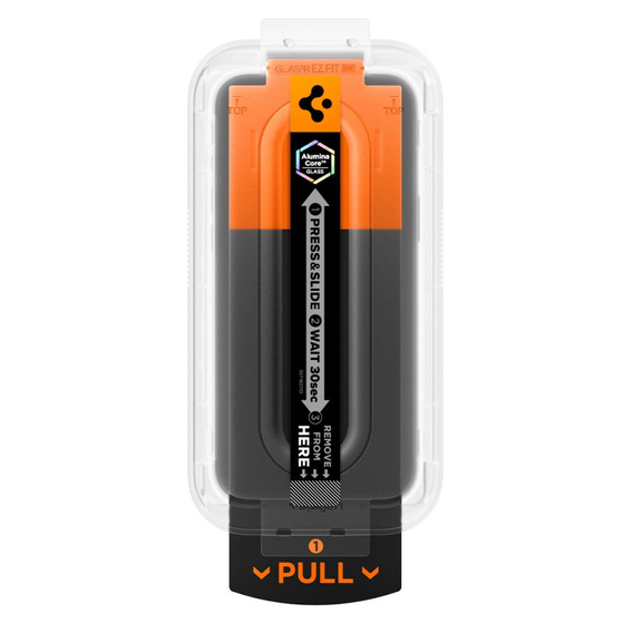 Szkło hartowane Spigen do iPhone 17 Pro / 17 / 16 Pro, Glas.tR "EZ Fit Pro", Clear