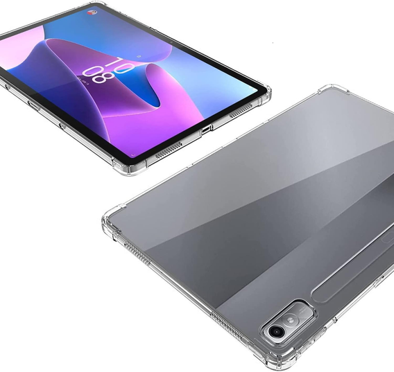 Etui do Lenovo Tab P11 Pro Gen 2 TB132FU TB132XU 11.2", Silikonowe, przezroczyste