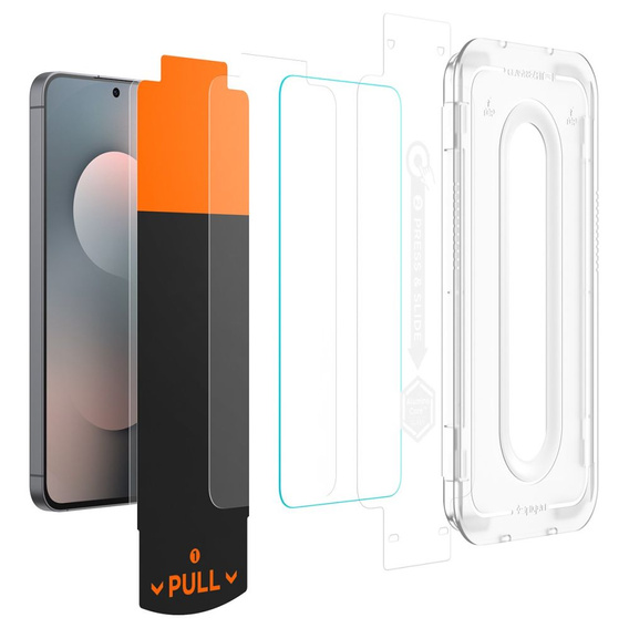 Szkło hartowane Spigen Glas.tR EZ Fit Pro HD 2-Pack do Samsung Galaxy S25 FE