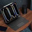 Etui z klawiaturą do iPad Pro 11" 2024 (5 gen.), Dux Ducis MK Series, czarne