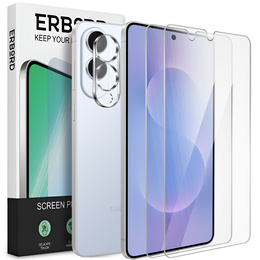 2x Szkło Hartowane ERBORD 9H Hard Glass do Samsung Galaxy S25 Edge – codzienna ochrona w eleganckim wydaniu
