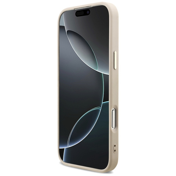 Etui Guess 4G Triangle Logo MagSafe do iPhone 17 Pro Max