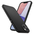 Etui Spigen do iPhone 13 Mini, Liquid Air, czarne + szkło