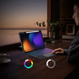 Etui z podświetlaną klawiaturą do Xiaomi Pad 7 / 7 Pro, Dux Ducis DK Series, czarne