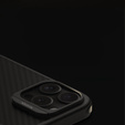 Etui do iPhone 16 Pro Max, pancerne Nillkin, Carbon Fiber, do Magsafe, czarne
