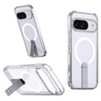 Etui Fusion Hybrid do Google Pixel 10 / 10 Pro, do MagSafe, z podstawką, przezroczyste