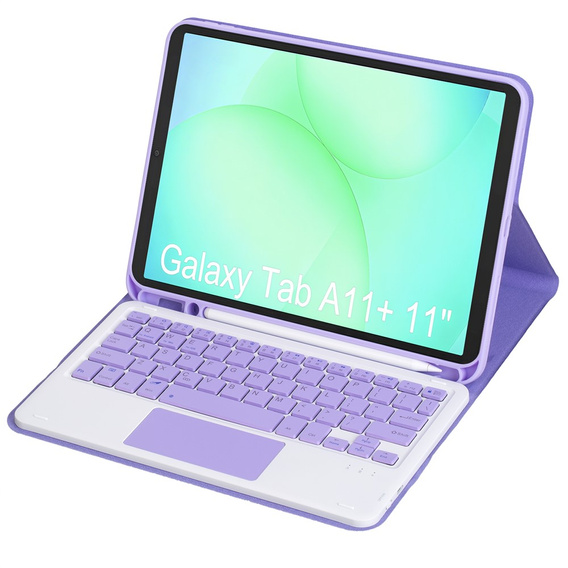 Etui z klawiaturą Bluetooth i touchpadem do Samsung Galaxy Tab A11+