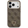 Etui Guess 4G Triangle Logo MagSafe do iPhone 17 Pro