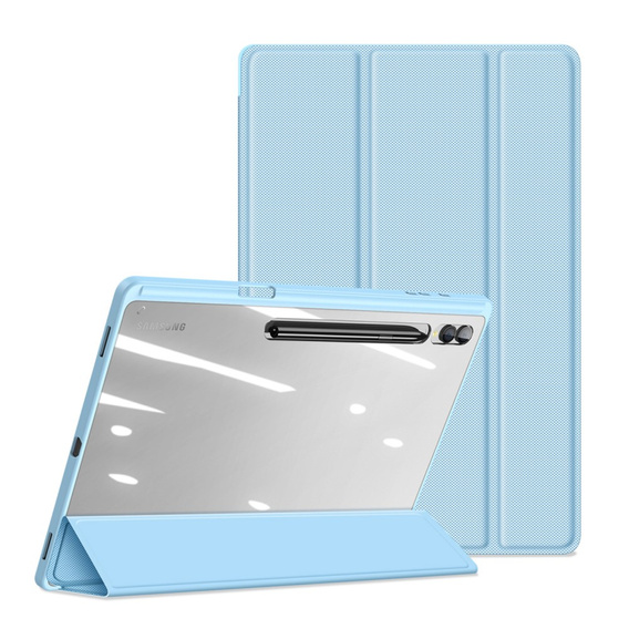 Etui Dux Ducis do Samsung Galaxy Tab S9 Ultra z miejscem na rysik, niebieskie