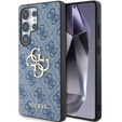 Etui GUESS do Samsung Galaxy S25 Ultra, Big Metal Logo, Niebieskie