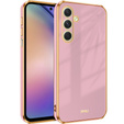 Etui do Samsung Galaxy A54 5G, Glamour CamShield, fioletowe
