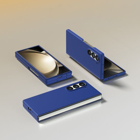 Etui Hard PC do Samsung Galaxy Z Fold6 5G, Granatowe