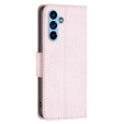 Etui z klapką do Samsung Galaxy A54 5G, Wallet Litchi Magnet, różowe rose gold