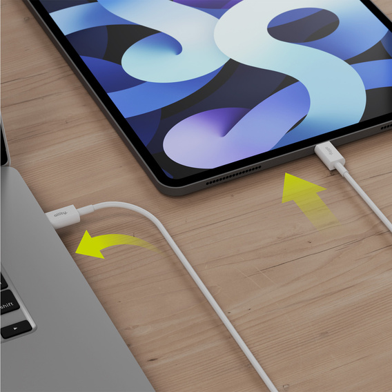 HOCO GH5 kabel USB-C do Lightning PD 20W – smyczka 0,22 m, niebieski