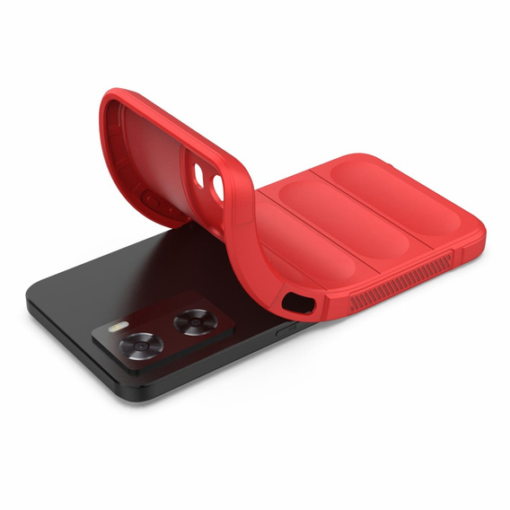 Etui do Oppo A57s, Gaming Shockproof, czerwone