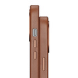 Etui do iPhone 14 Pro Max, Dux Ducis Max Naples, brązowe