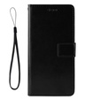 Etui z klapką do Oukitel WP6, Crazy Horse Wallet, czarne