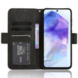 Etui z klapką do Samsung Galaxy A35 5G, Card Slot, czarne