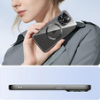 Etui do iPhone 16 Pro Max, Electro MagSafe, czarne + Szkło na ekran