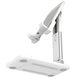 Uchwyt HOCO PH29A biurkowy do telefonu lub tabletu 4,7–10" – biały