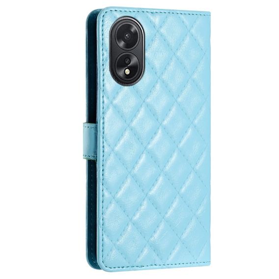 Etui z klapką do Oppo A38 4G / Oppo A18 4G, Wallet, BINFEN COLOR, niebieskie