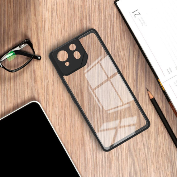 Etui IMAK do ASUS ROG Phone 8 Pro, UX-9A Series, przezroczyste / czarne