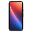 Etui Spigen do Google Pixel 9A, Liquid Air, czarne + Szkło Hartowane 9H