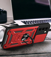 Etui pancerne do Infinix Hot 50 Pro 4G, CamShield Slide, czerwone