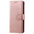 Etui z klapką do Xiaomi Redmi Note 13 Pro+, Mandala, różowe rose gold