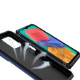 Etui pancerne do Samsung Galaxy M33 5G, CamShield Slide, niebieskie