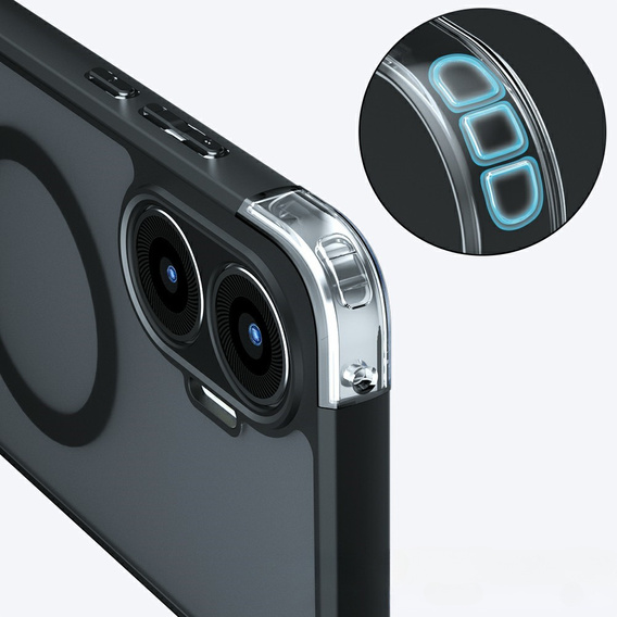 Etui ERBORD Matt Case z MagSafe do Xiaomi Poco F7 5G