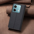 Etui z klapką do Xiaomi Redmi Note 13 5G,BINFEN Wallet, czarne