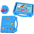 Etui do iPad 9.7" 2018/2017 (6/5 gen.) / Pro 9.7" 2016, Cute Patterns, z podstawką, Niebieskie