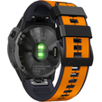 Pasek Silikonowy do Garmin Fenix 26mm, Orange