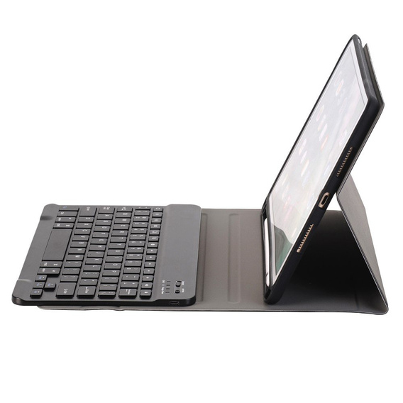 Etui z klawiaturą do iPad 10.2" 2021/2020/2019 (9/8/7 gen.), Pen Slot, czarne