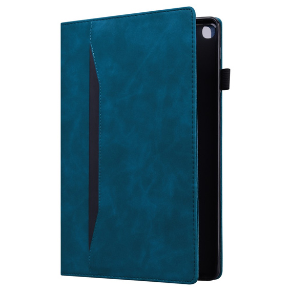 Etui do Samsung Galaxy Tab A8 10.5 SM-X200 SM-X205, Classic, z miejscem na rysik, niebieskie