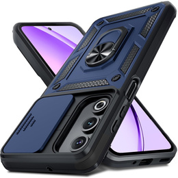 Etui pancerne do Oppo A80, CamShield Slide, niebieskie