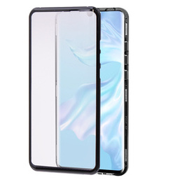 Etui do Huawei P30 Pro, ERBORD Glass Armor Leather, czarne