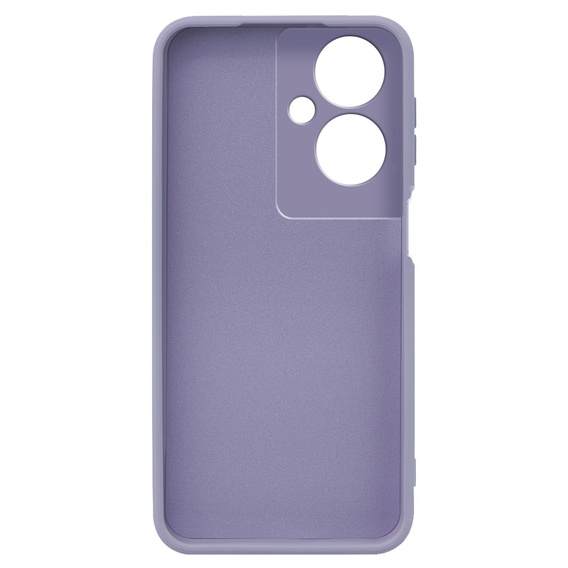 Etui do Oppo A79 5G, Silicone Lite, fioletowe