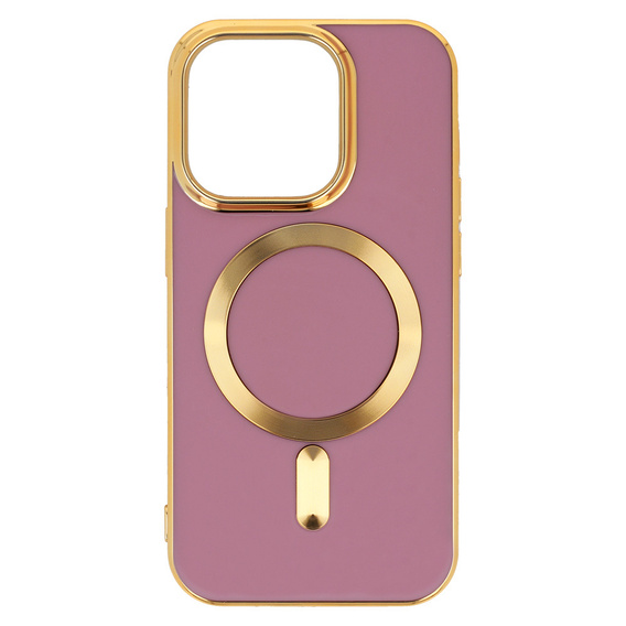 Etui Magnetyczne do Magsafe do iPhone 14 Pro Max, Fioletowy